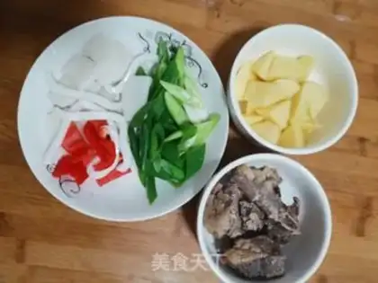 Make Potato burn ribs step 0