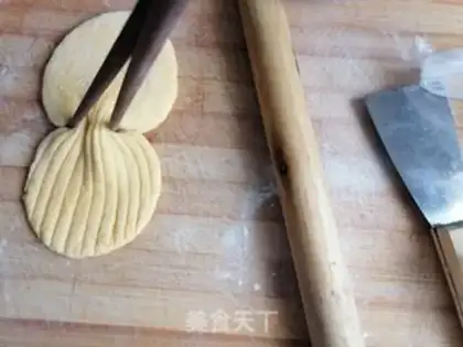 Make Shell cake step 5