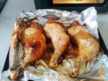 Make Air-cracker chicken leg step 5