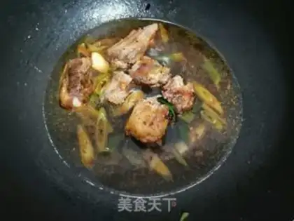 Make Potato burn ribs step 3