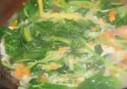 Make The soup of the bouquets step 3