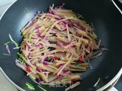 Make Spicy potatoes step 5