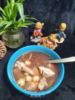 Make Chicken soup for red mushrooms step 6