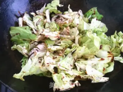 Make Soy cabbage step 6