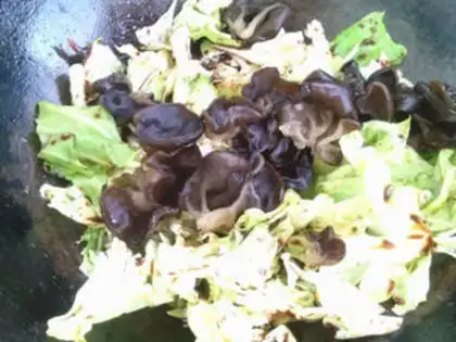 Make Soy cabbage step 7