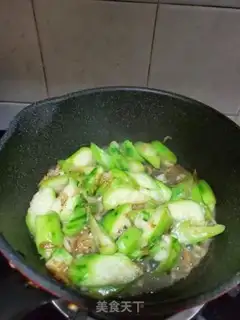 Make Shrimp-covered silk step 3