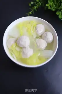 Make Fishballs with cabbage step 3