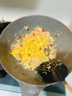 Make Pretzels and fried rice step 4