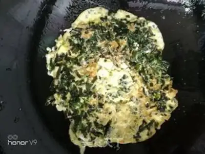 Make Sea omelet step 7
