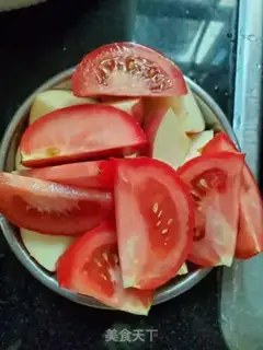 Make Tomato apple juice step 1