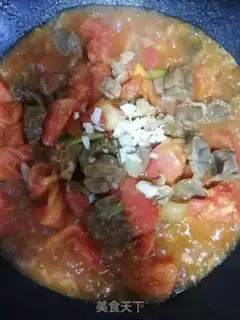 Make Homemade beef stew tomato step 6
