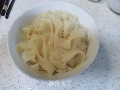 Make Oily noodles step 3