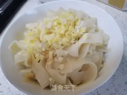 Make Oily noodles step 4