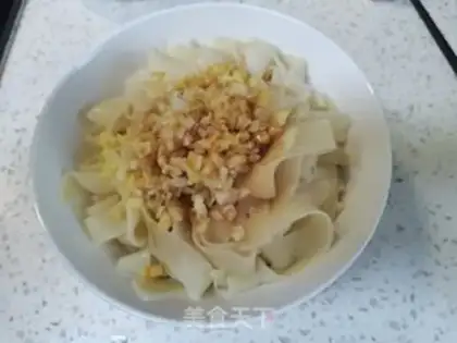 Make Oily noodles step 5
