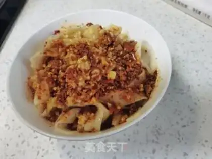 Make Oily noodles step 8