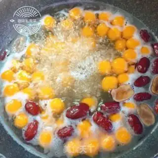 Make Pumpkin rice crumbs step 6