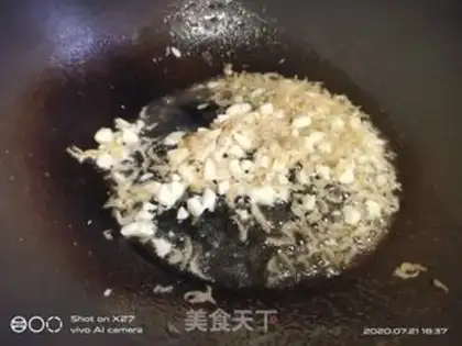 Make Shrimp and green step 2