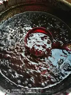 Make Homemade blueberry jam step 5