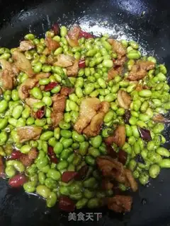 Make Five flowers and beans step 6