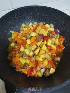 Make A simple beef grab step 4
