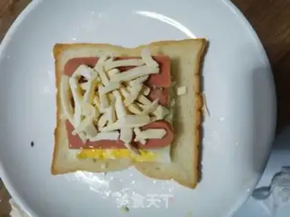Make Cheese sandwich step 4