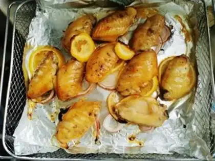 Make Soup chicken wings step 7