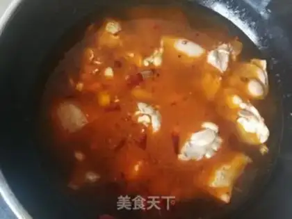 Make Apricot. Chicken leg step 9