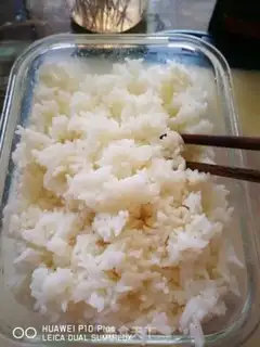 Make Fry rice step 1