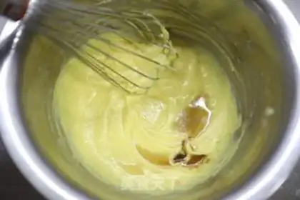 Make Orange cocoa cake step 4