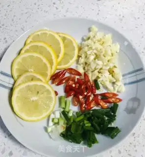 Make The lemon shrimp step 2