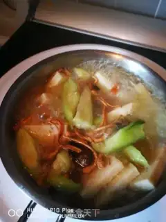 Make Tofu melon soup and cream tacos step 14