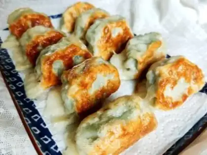 Make Fried dumplings step 5