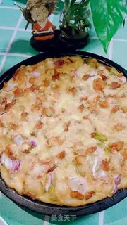 Make Chicken leg pizza step 12