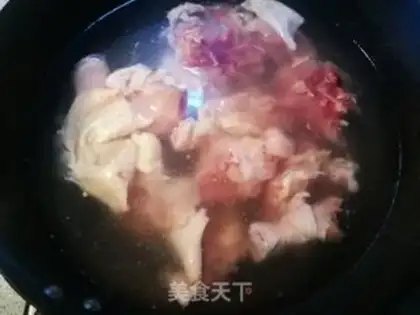 Make Xinjiang chicken step 3