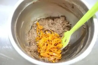 Make Orange cocoa cake step 10
