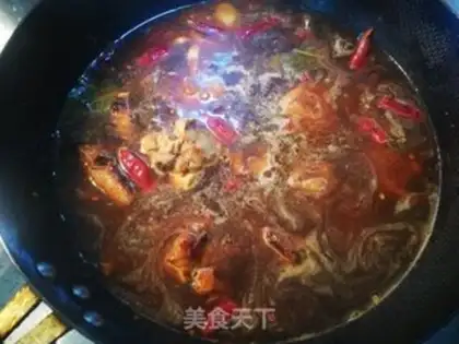 Make Xinjiang chicken step 8