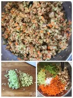 Make Sour sauce, pork steam step 4