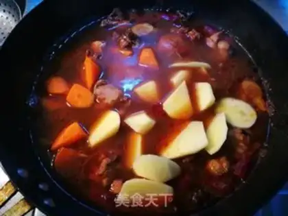 Make Xinjiang chicken step 9