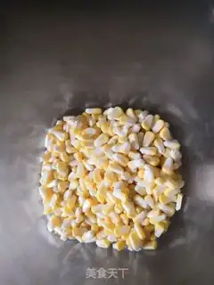 Make Milky corn juice step 1