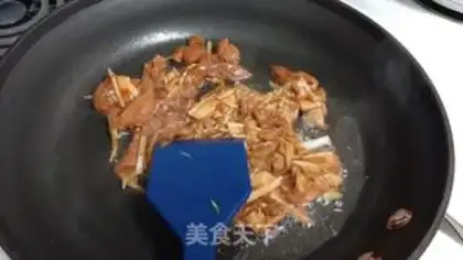 Make Soup sauce, fried meat step 5