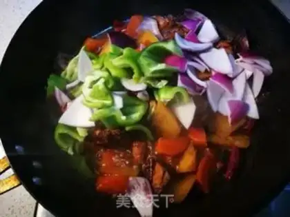Make Xinjiang chicken step 10