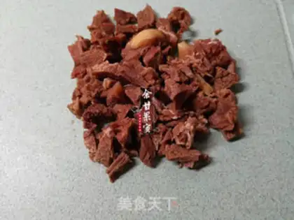 Make Tomato beef step 1