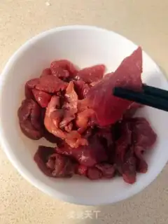 Make Porridge with smooth beef step 1