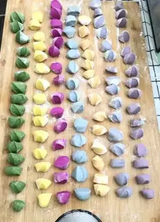 Make Seven-colour dumplings step 6