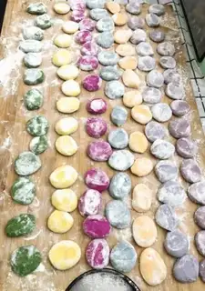 Make Seven-colour dumplings step 7