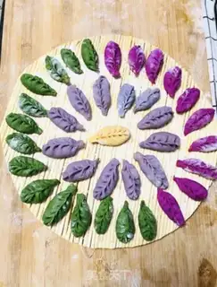 Make Seven-colour dumplings step 10