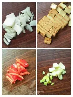 Make Sour chicken tofu step 2