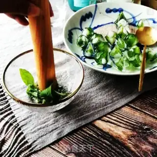 Make Double cool mint bubble step 1