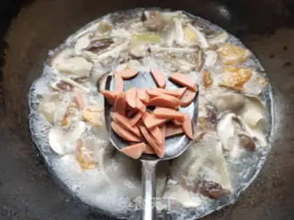 Make Dollies and mushroom soup step 6