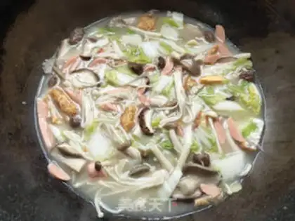 Make Dollies and mushroom soup step 8